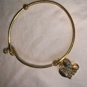 Lily Pulitzer adjustable elephant charm bracelet